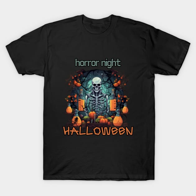 Horror night, HALLOWEEN, BIOTECHNOLOGIST T-Shirt by Pattyld